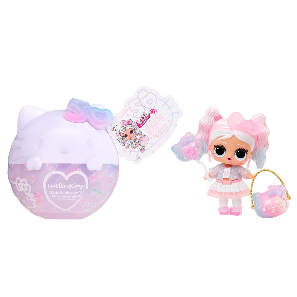 だま屋 / LOL サプライズ ハローキティ 50周年 コラボ 人形 フィギュア ギフト プレゼント LOL Surprise Hello Kitty  Miss Pearly Doll 並行輸入品 | ミス・パーティ