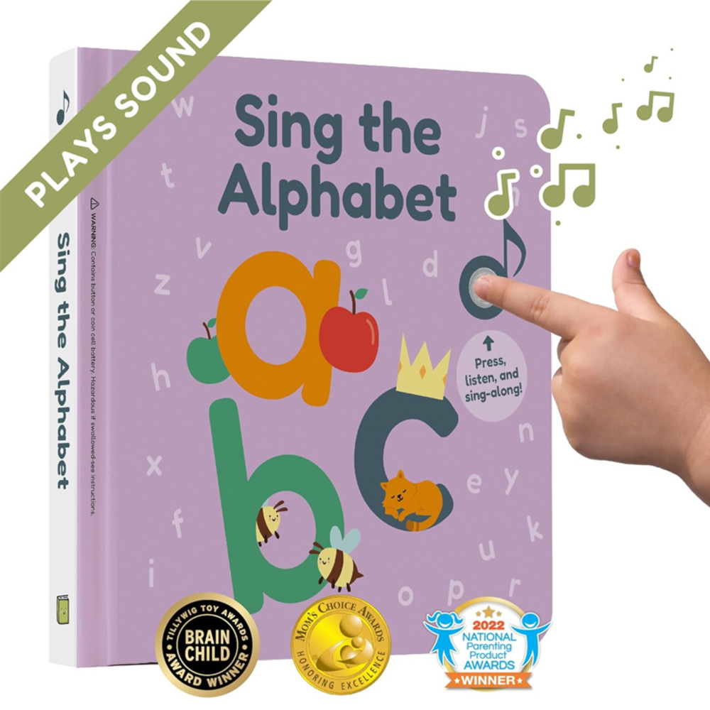 音が鳴る絵本 Calis Books 英語学習 ABC 知育 赤ちゃん 子ども 幼児向け 早期教育 | アルファベット