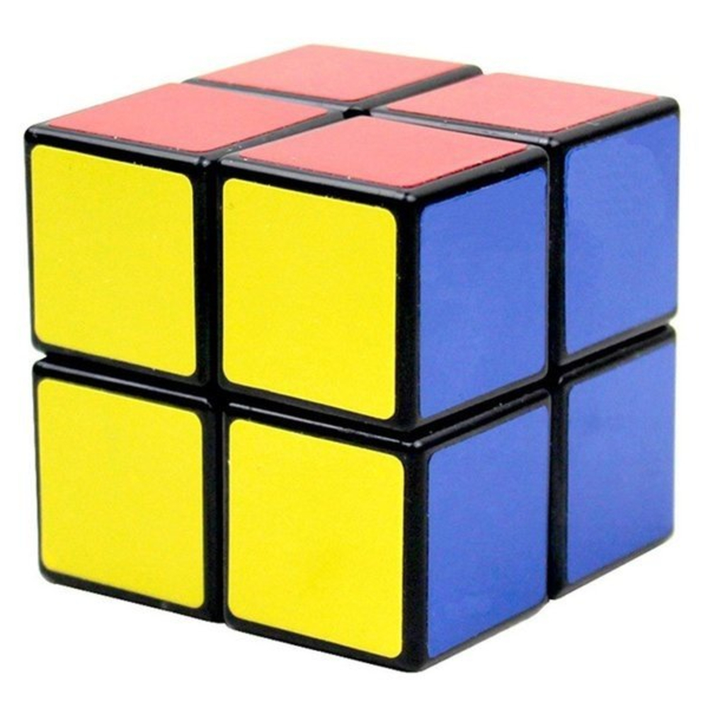 2X2X2マジックキューブプロフェッショナルスピードルービックキューブスピードツイストパズルキューブ教育玩具子供 | バリエーション:黒