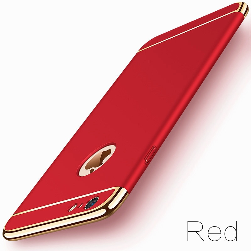 アイフォンケース スリム ハード 薄型 apple iPhone 6 iphone 6s スマホケース | 6レッド