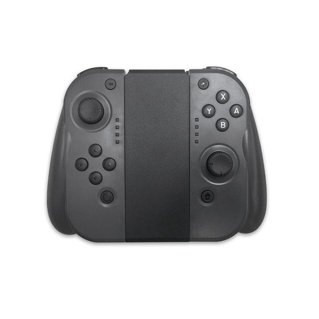 ニンテンドースイッチ ジョイコン Joy-Con互換 ブラック グリップ付き ワイヤレス 振動 ジャイロセンサー機能搭載 任天堂  Nintendo switch