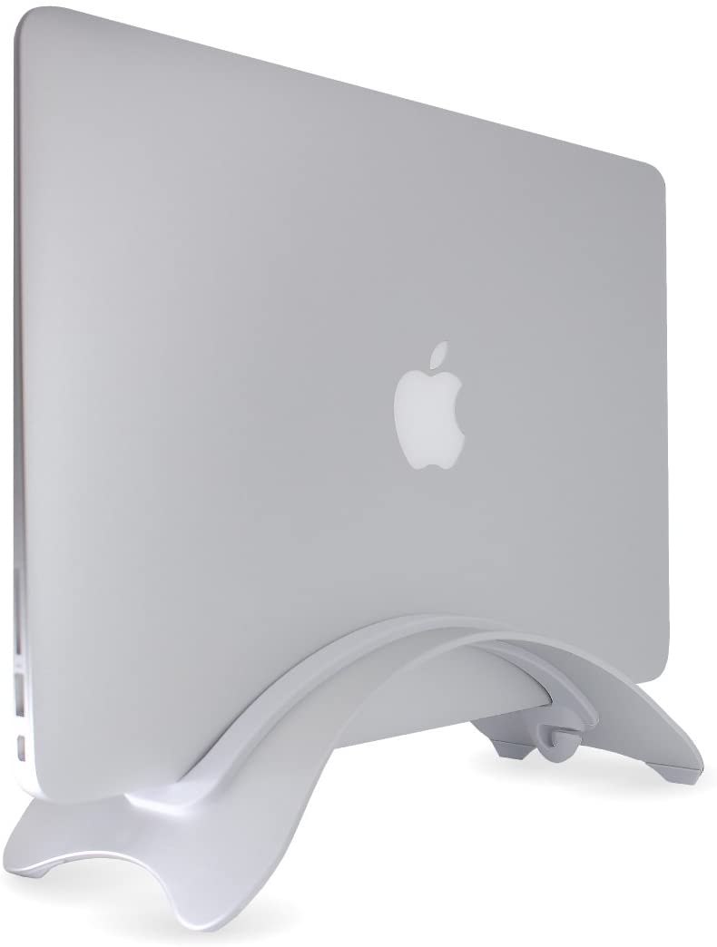 ノートパソコン スタンド Apple MacBook Pro/Air クラムシェル PCスタンド 収納 stand 立て 冷却 Laptop ラップトップ マックブック | シルバー