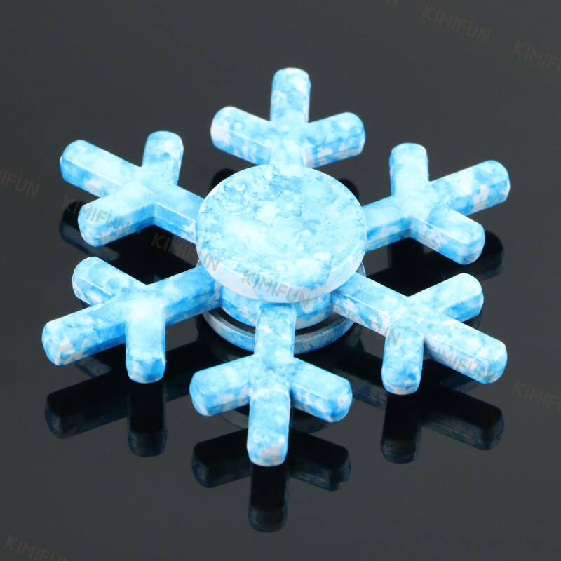 Snowflake 雪の結晶型 ハンドスピナー 4種類 | ブルーライン