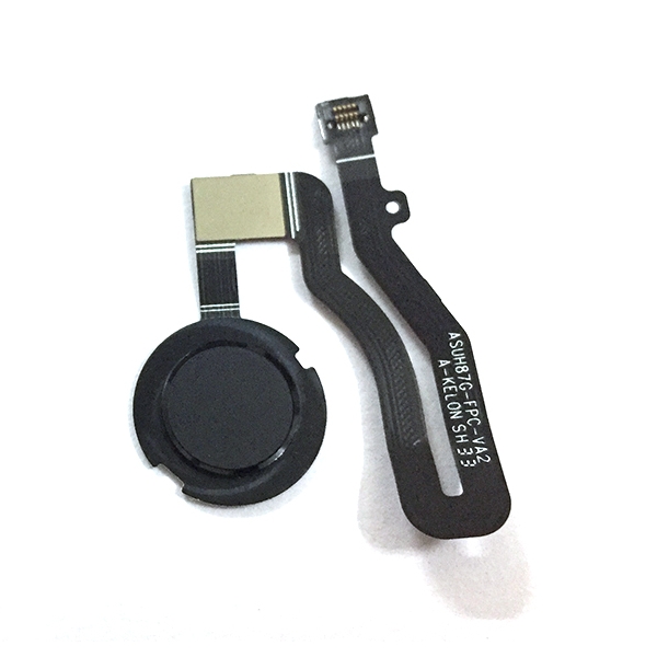 アスース エイスース Asus Zenfone 5 2018 Gamme ZE620KL ホーム ボタン 指紋 センサー フレックス ケーブル 交換 修理 部品 携帯 電話 | 黒