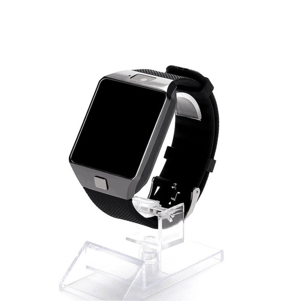 DZ09 スマートウォッチ 腕時計 サポート カメラ付き Bluetooth スマートフォン iPhone Android | ブラック