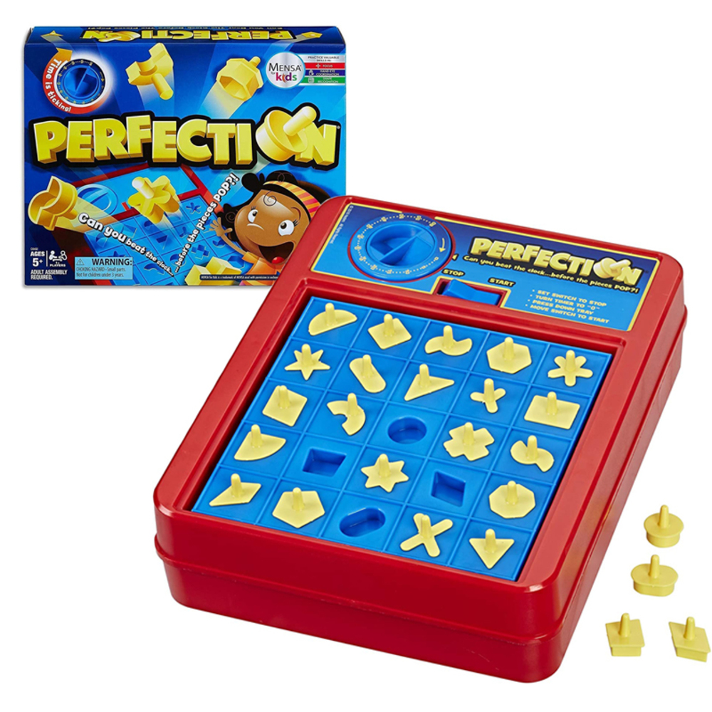 Hasbro Gaming パーフェクトボードゲーム マルチカラー おもちゃ キッズ クリスマス プレゼント 知育玩具 北米版 Perfection Board Game
