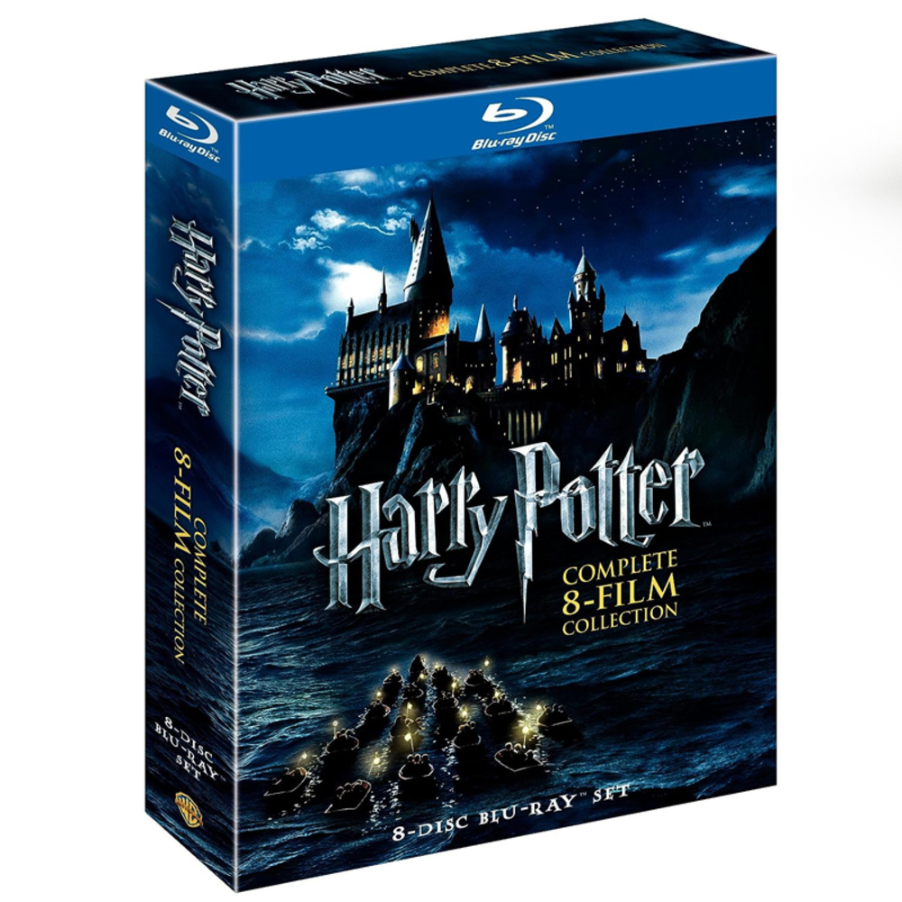 ハリーポッター 全シリーズ 8本セット Blu-ray 映画 並行輸入品 北米版 ブルーレイ 夏休み 英語 語学学習 ハリポタ