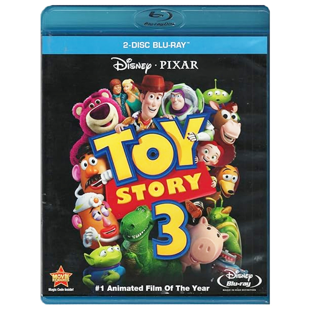 トイストーリー3 Blu-ray Pixar アニメ 映画 語学学習 英語 スペイン語 並行輸入品 北米版 ブルーレイ
