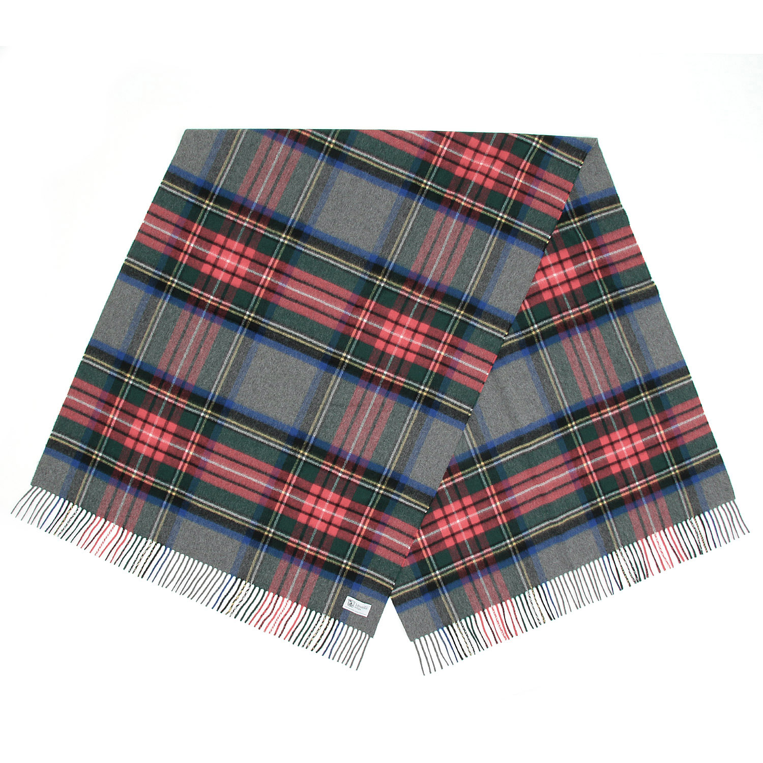 ジョンストンズ カシミヤストール（チェック） - 画像2