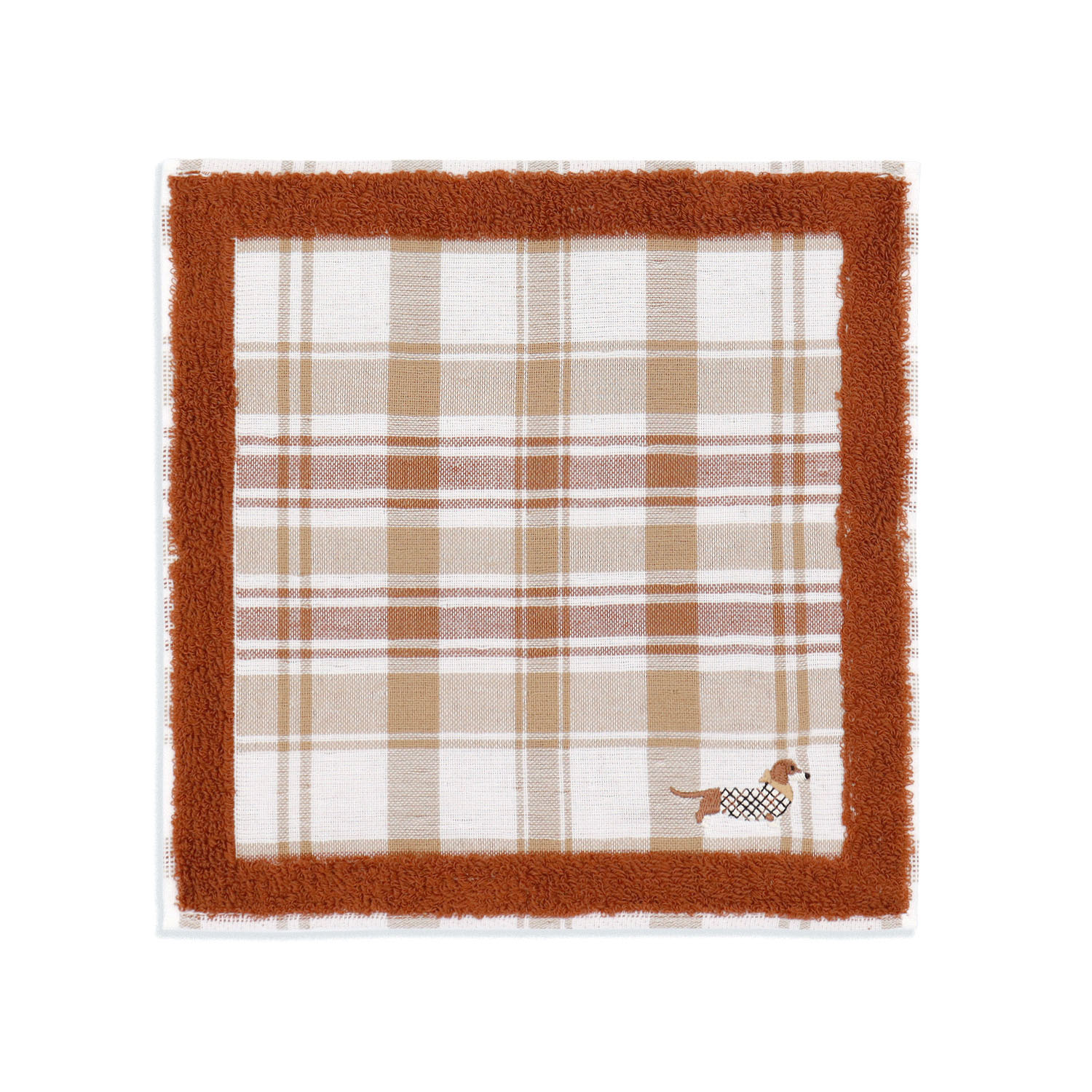 DAKS タオルハンカチ ハウスチェックアニバーサリー