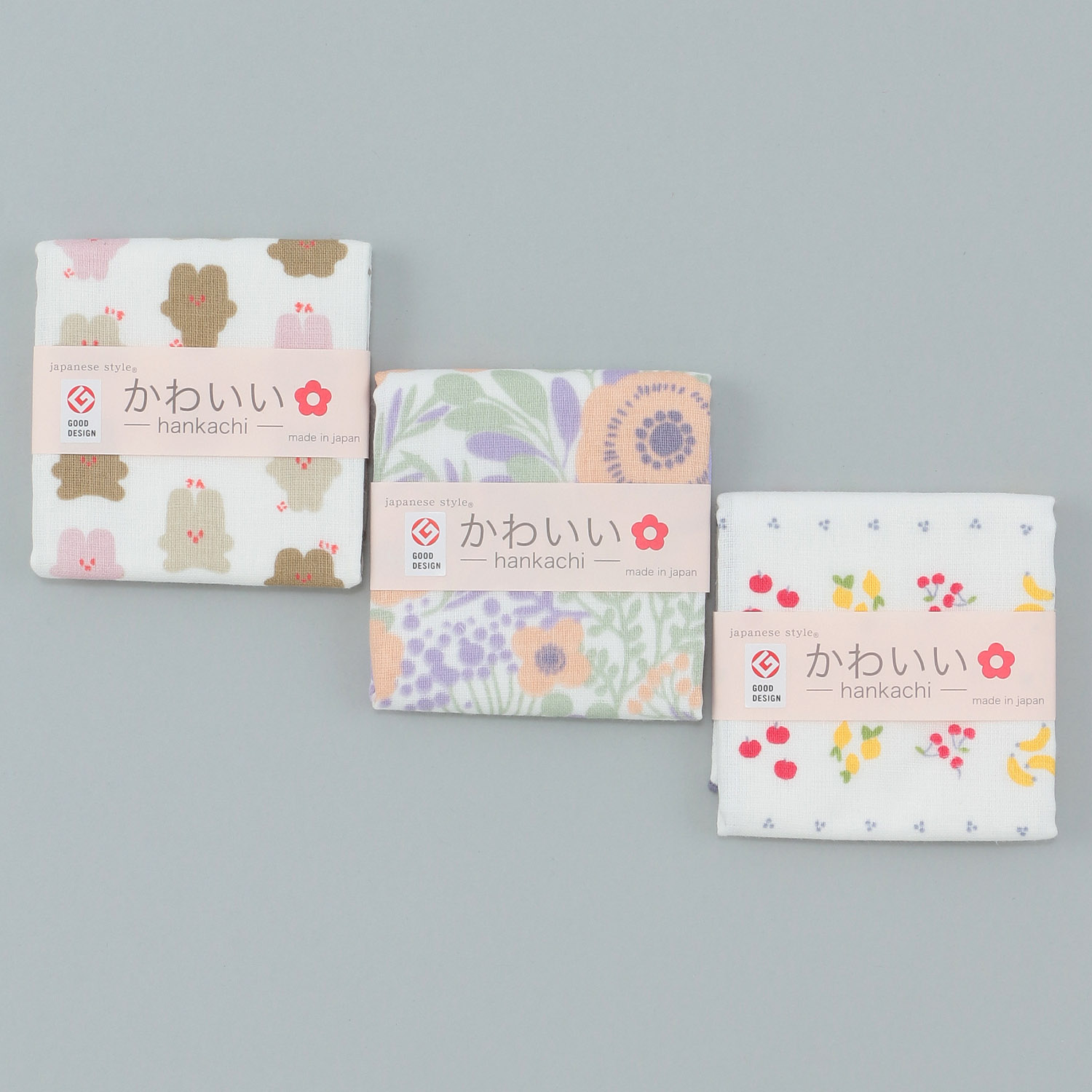 Japanese style かわいい ハンカチ