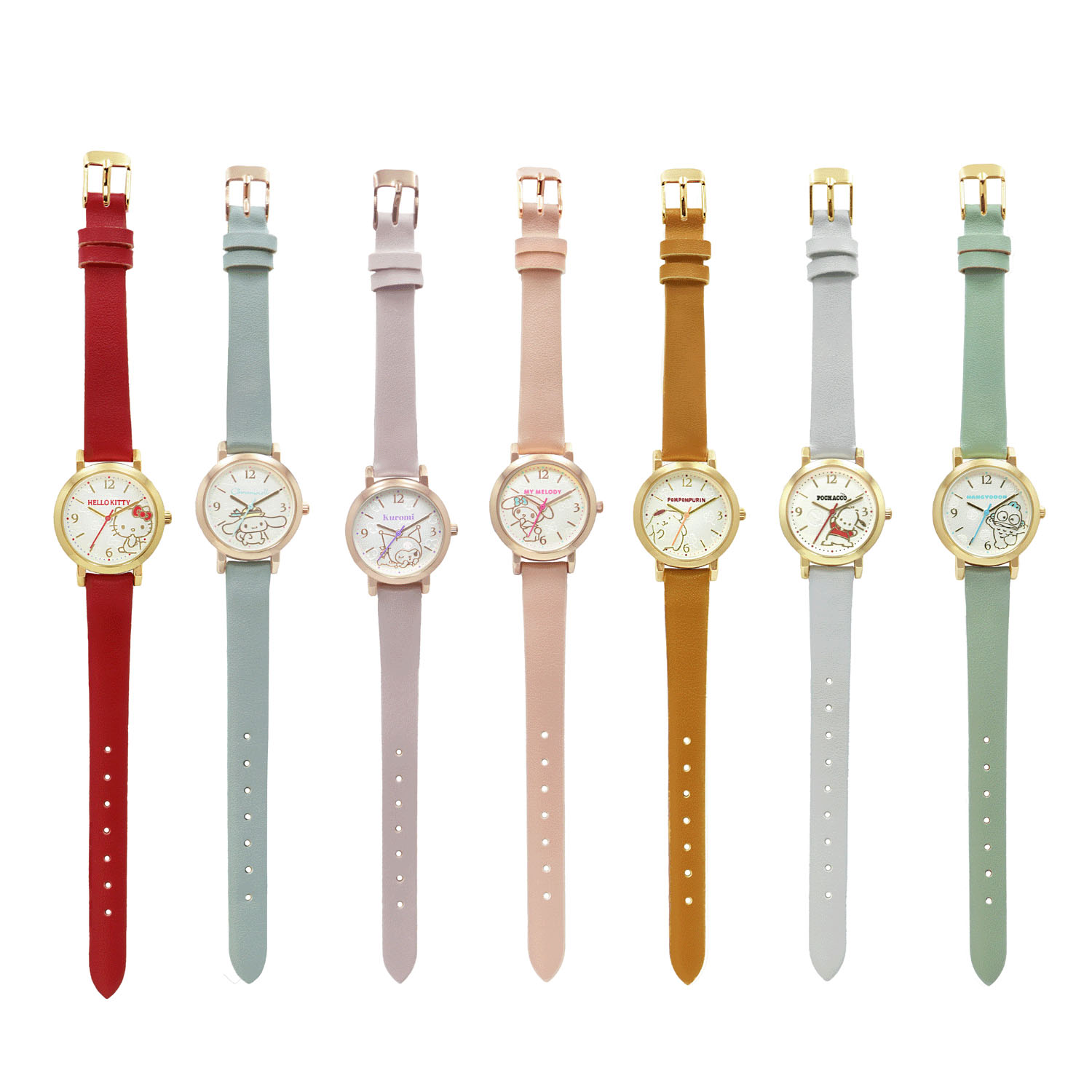 サンリオ シンプルライン腕時計
