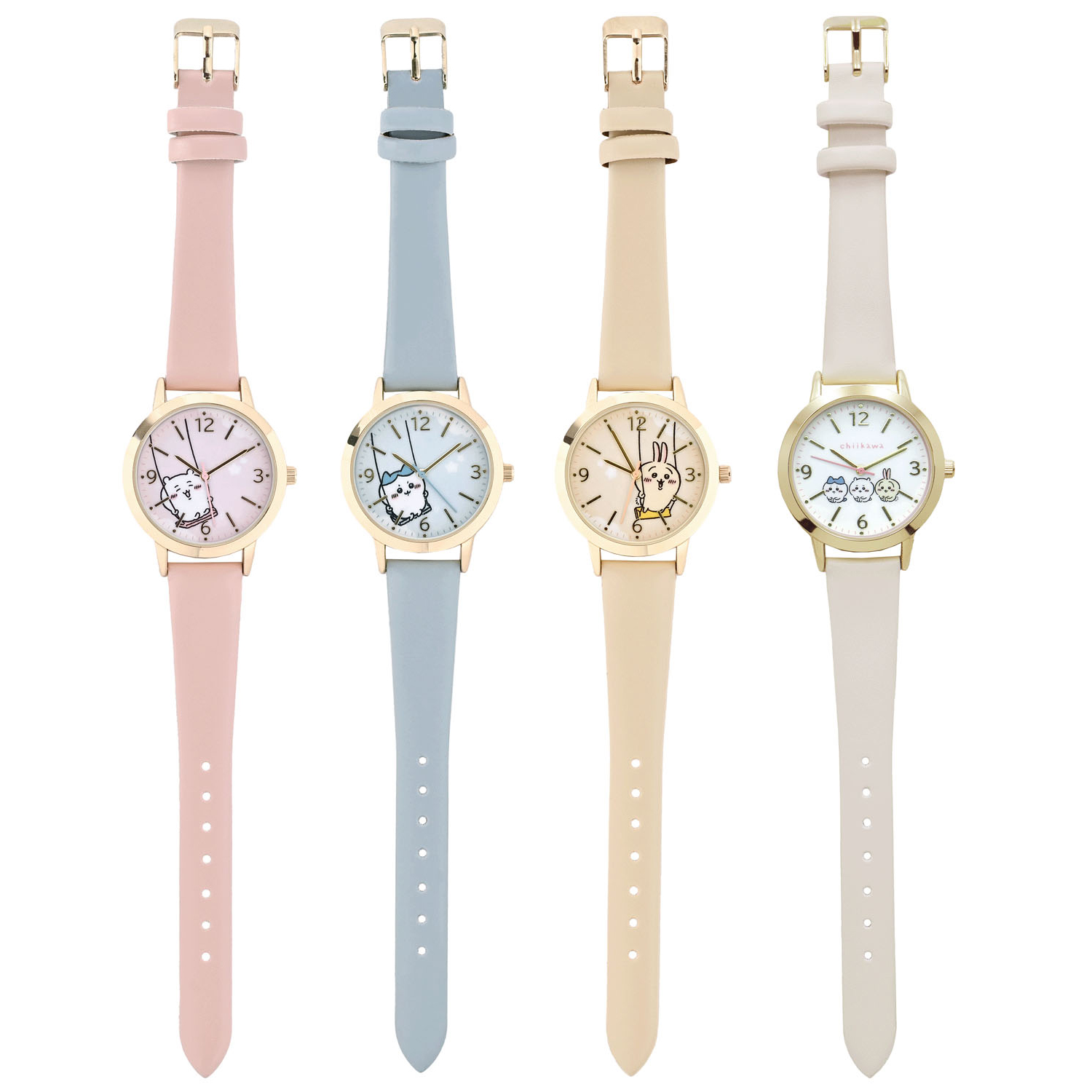 ちいかわレザー時計