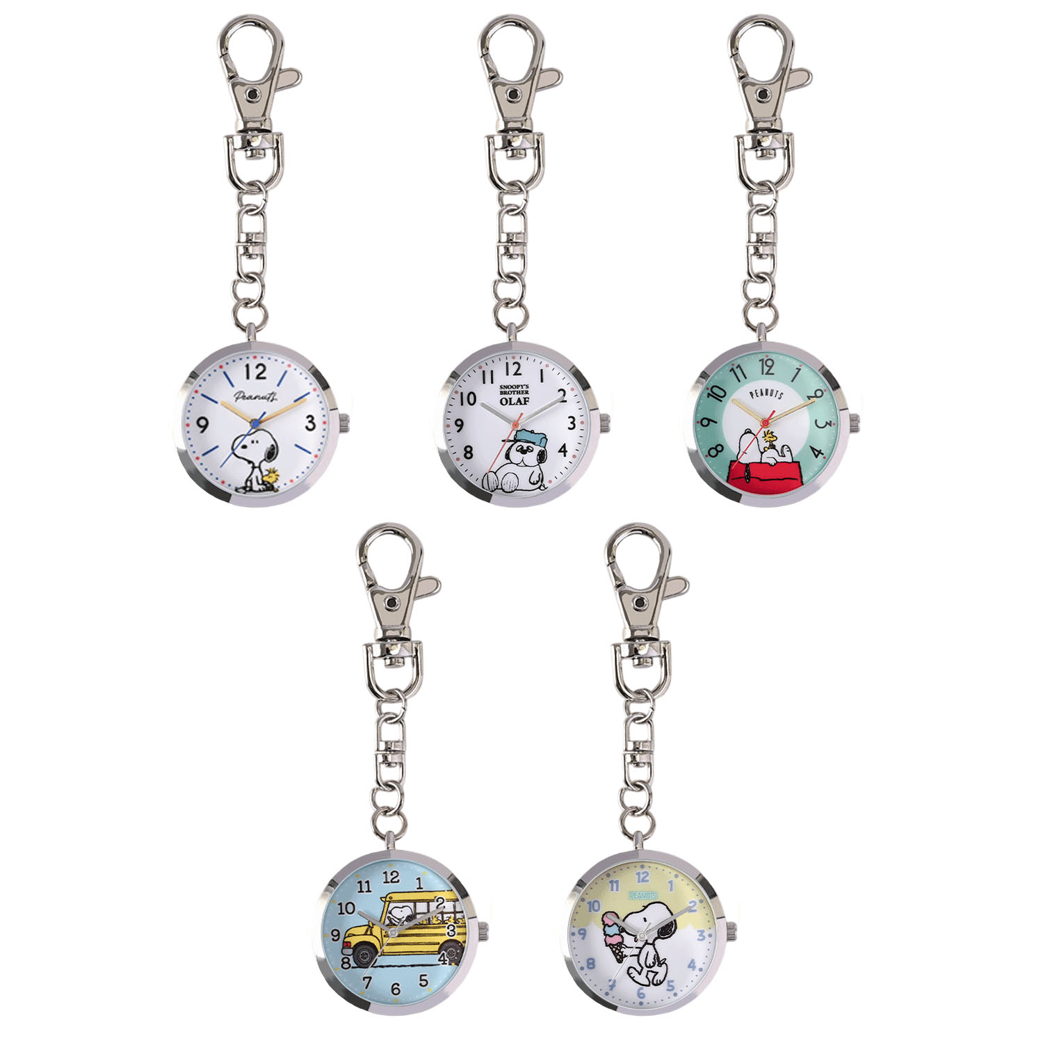 PEANUTS カジュアルキーチェーンウォッチ