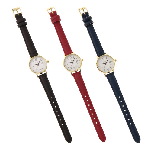 【在庫限り 21．03．31までの期間限定セール】デイト付きシンプルベルトウオッッチ - 画像1