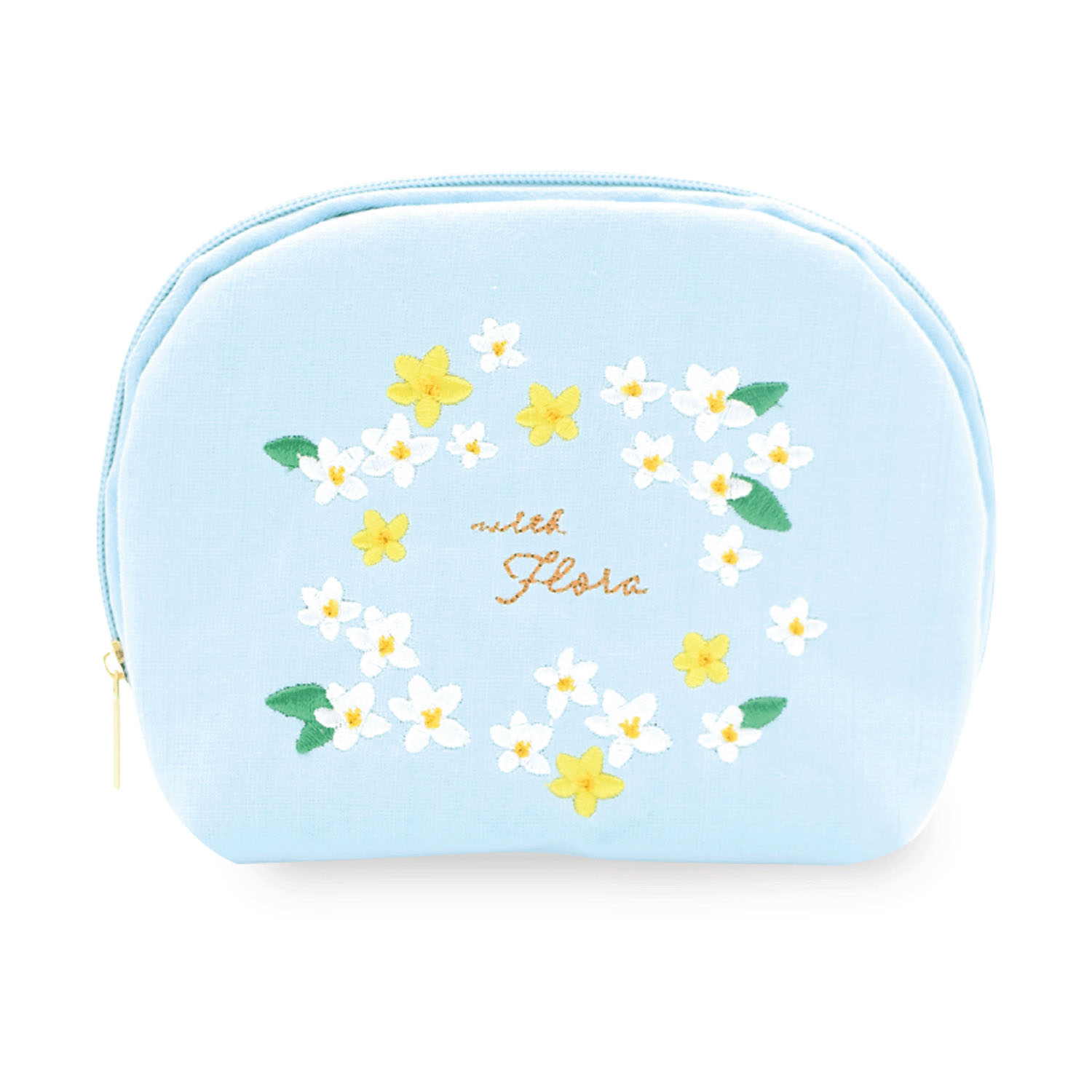 ウィズフローラ コスメポーチ ホワイトジャスミン