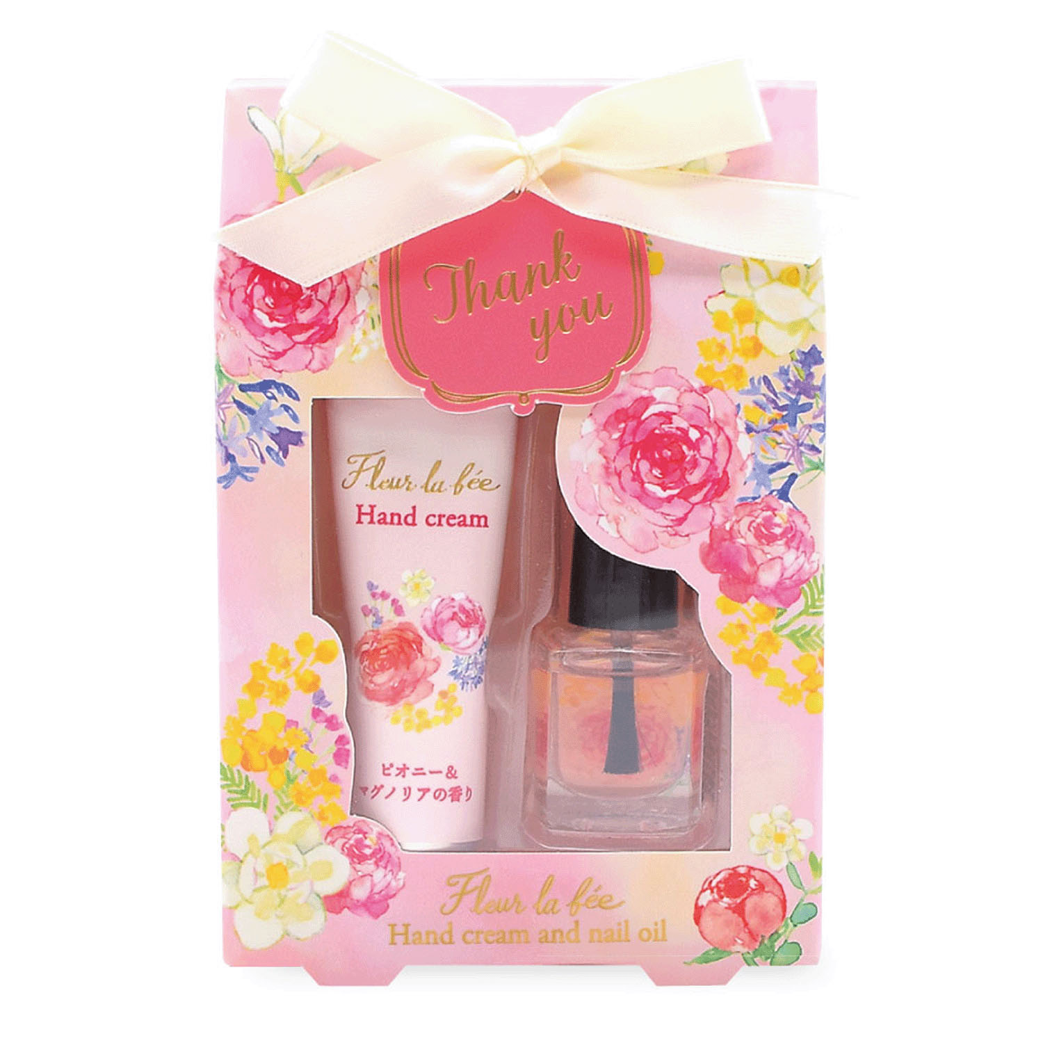フルールラフェ ハンドクリーム＆ネイルオイルセット