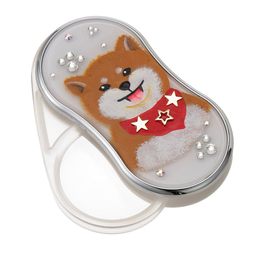 手描きペイント LEDルーペ 柴犬 - 画像1