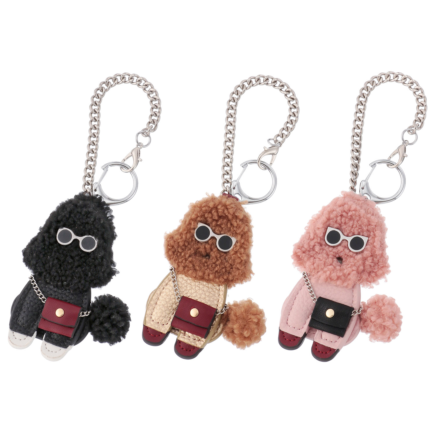 プードルバッグチャーム