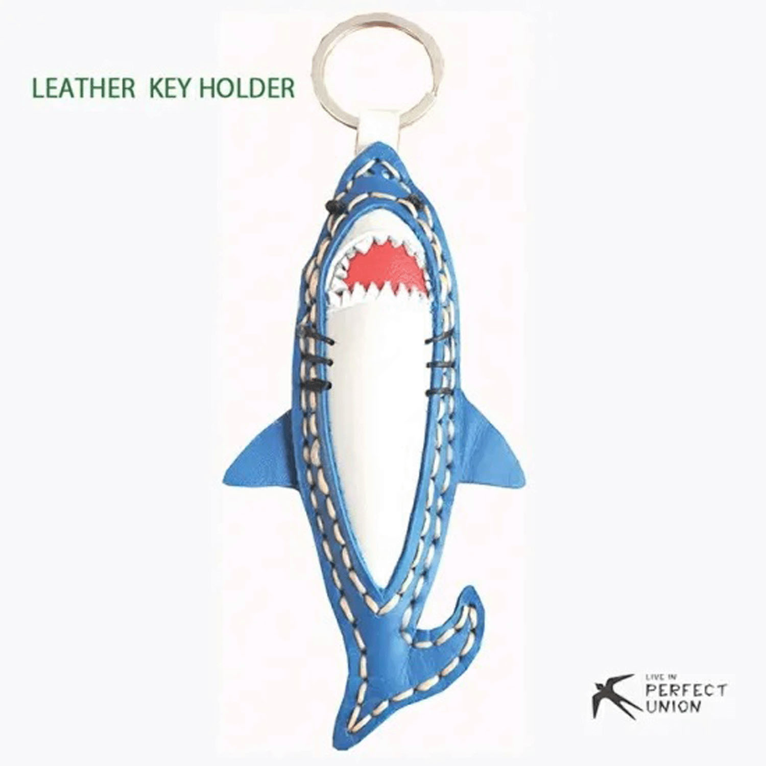 レザーキーホルダー 海の生き物