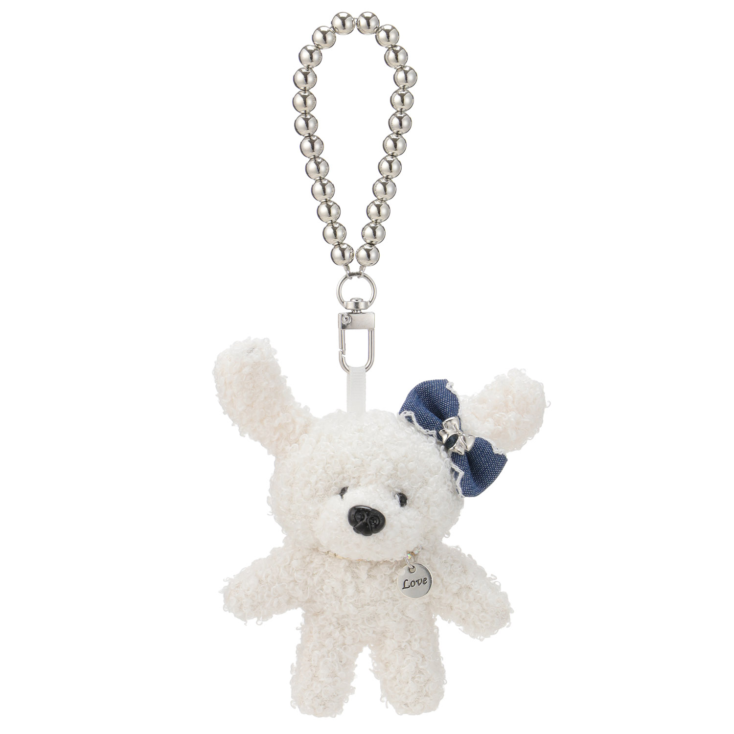 ぬいぐるみうさぎチャーム