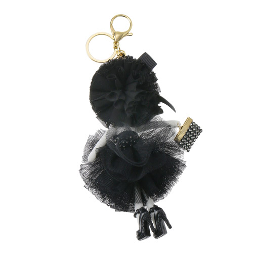 サングラスチュールドレス 人形チャーム - 画像3