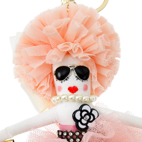 サングラスチュールドレス 人形チャーム - 画像6