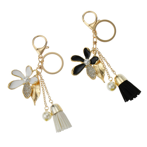 フラワーフリンジチャーム - 画像1