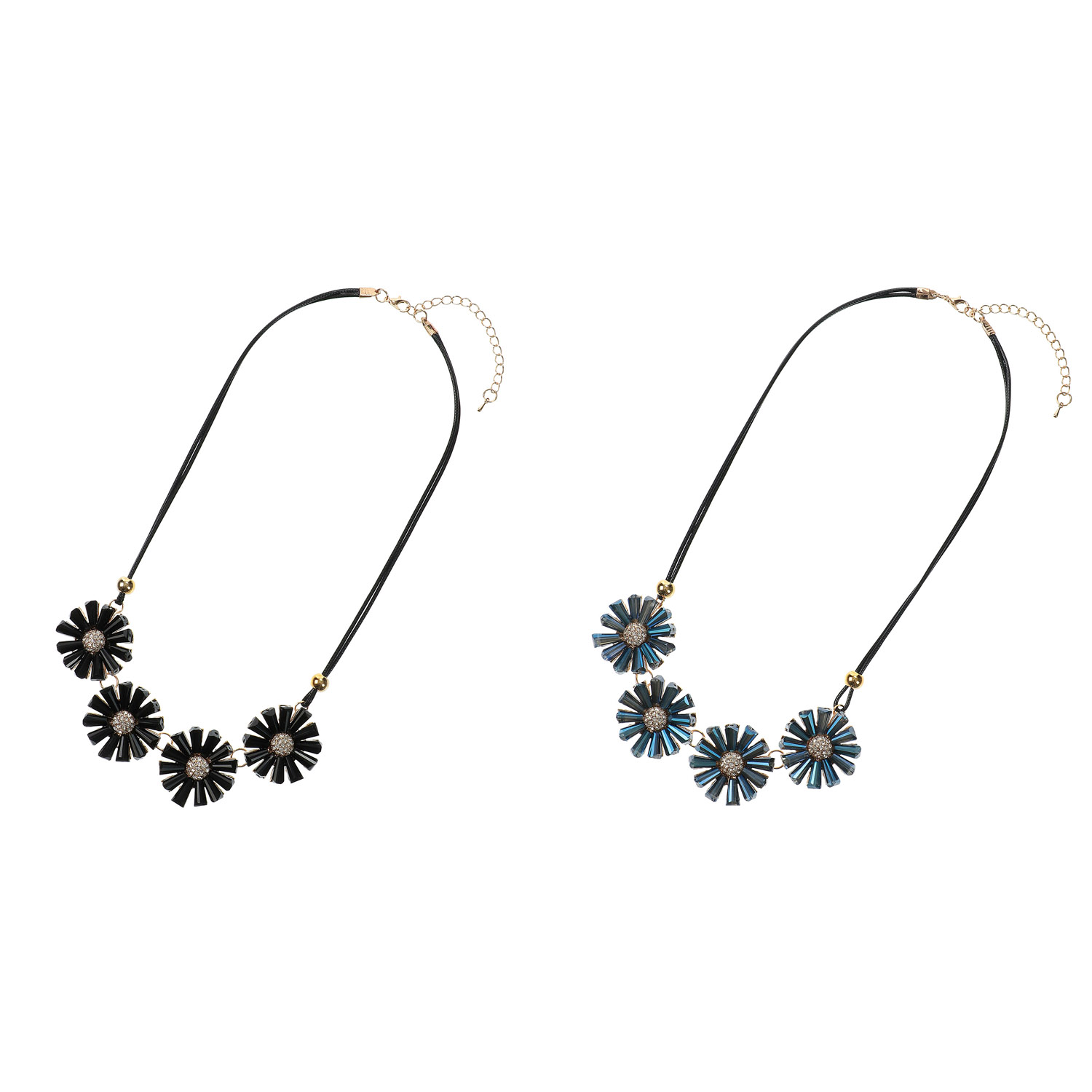 フラワーネックレス