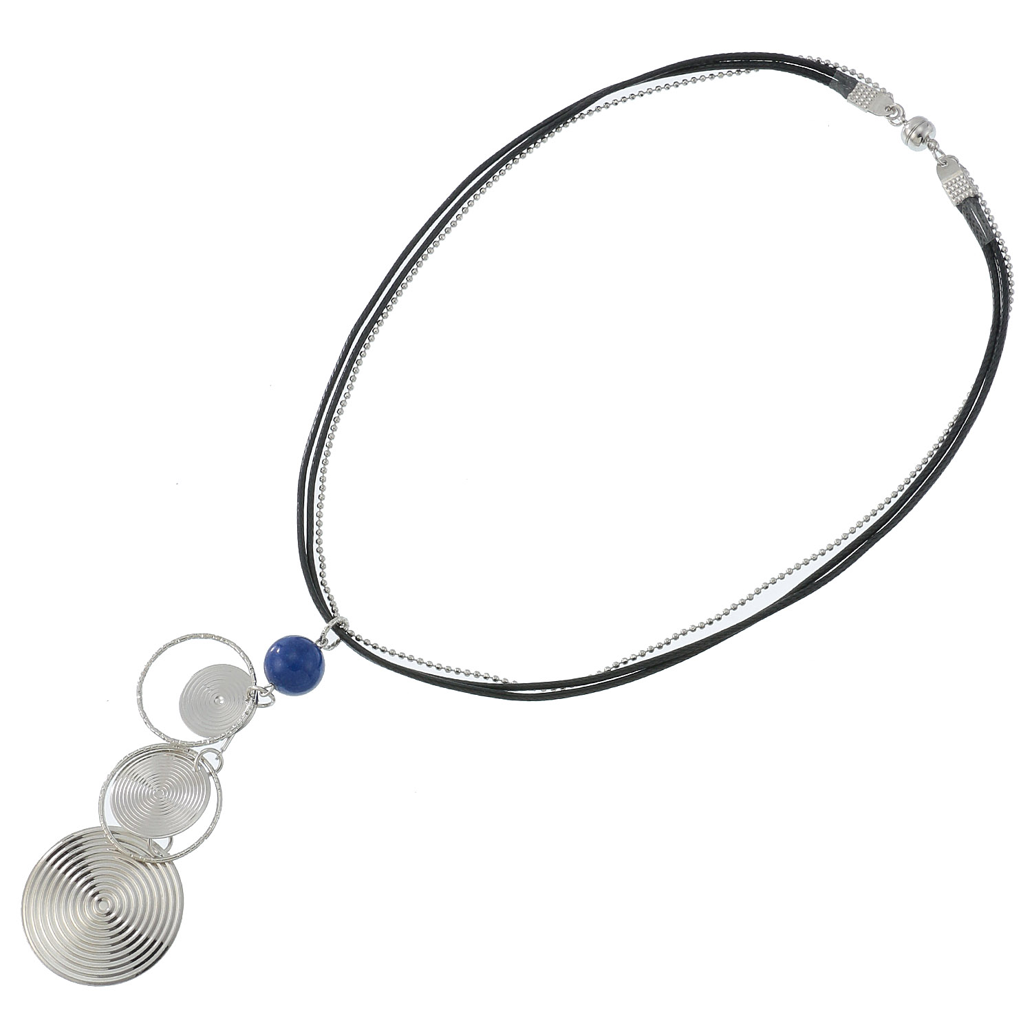 渦巻マグネットネックレス