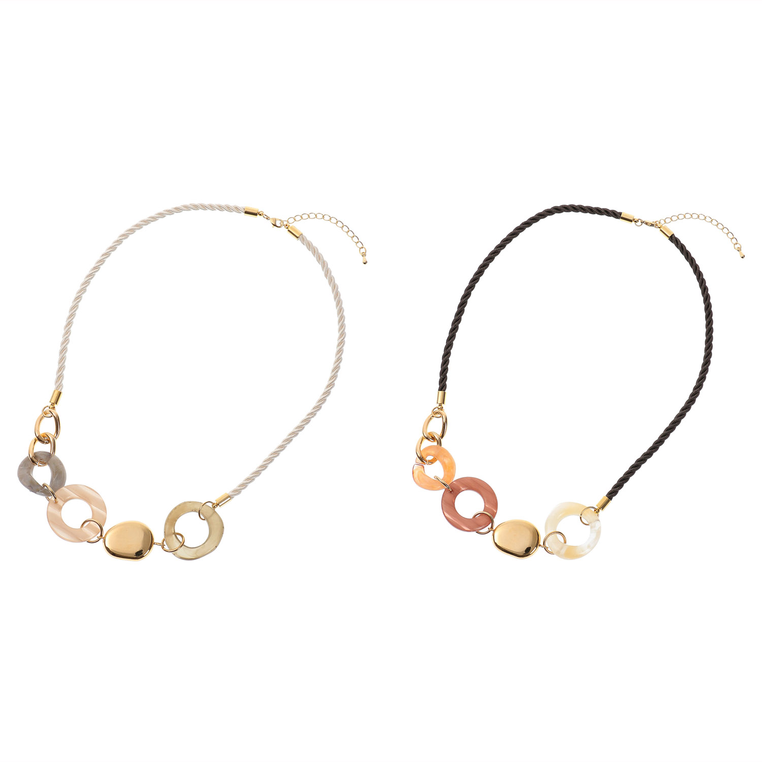 ミックスパーツネックレス