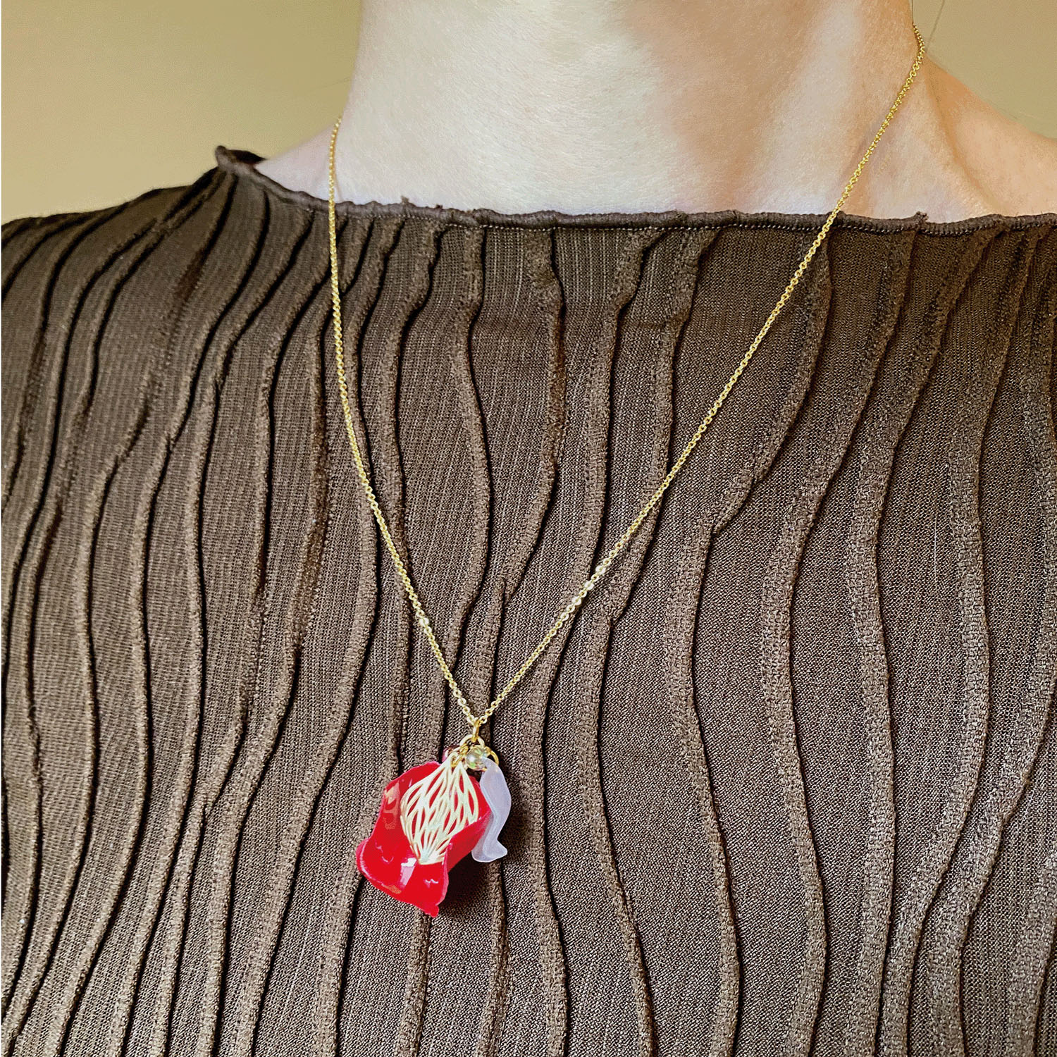 花語り バラネックレス