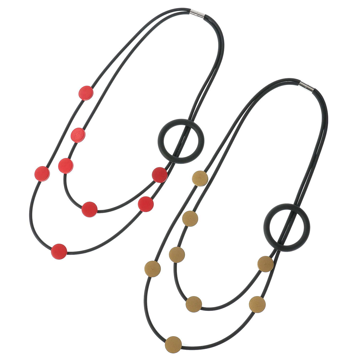 マグネットロングネックレス