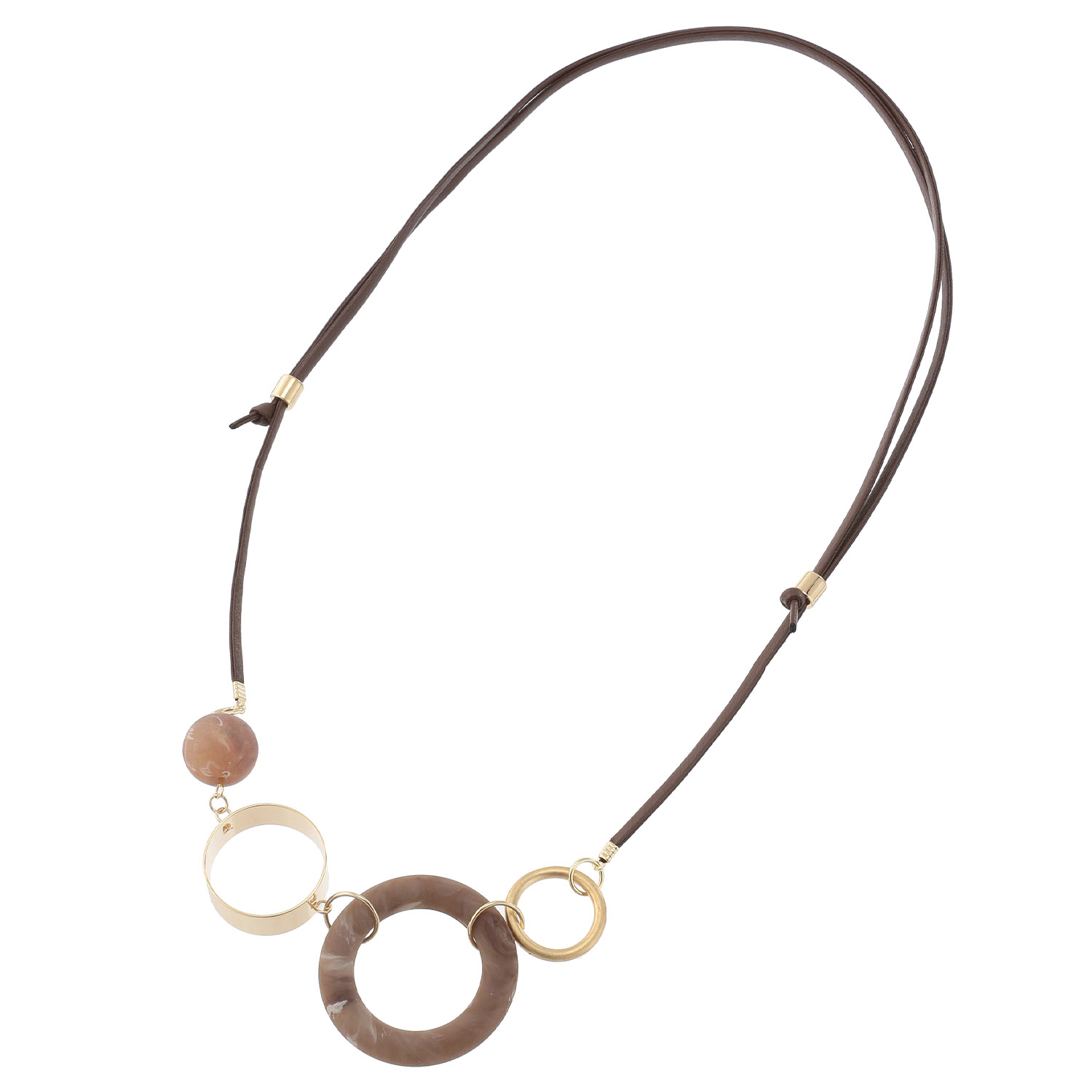 リングボールネックレス