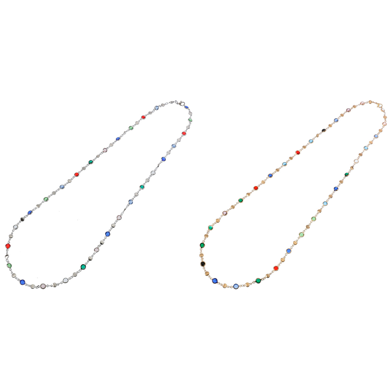 カラフルネックレス