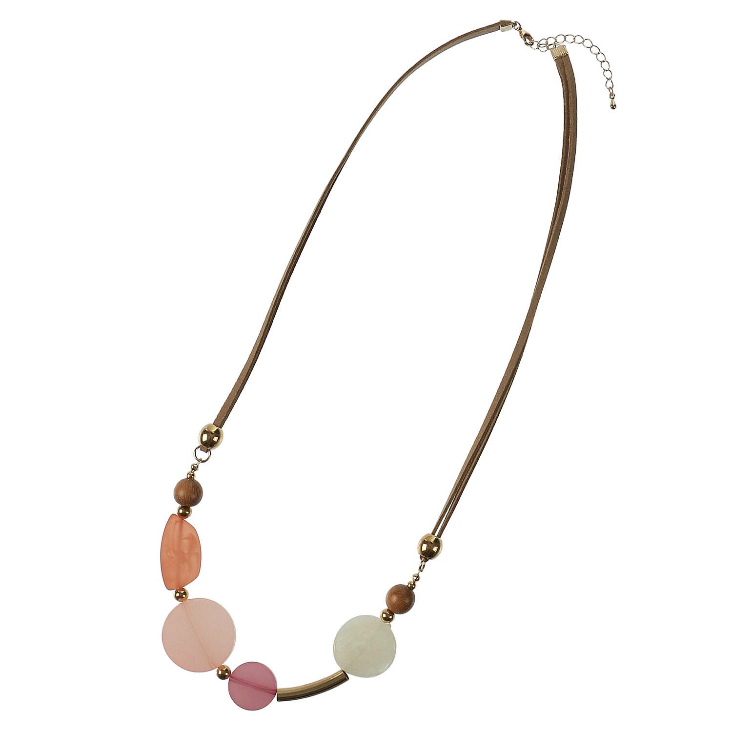 異素材MIXネックレス