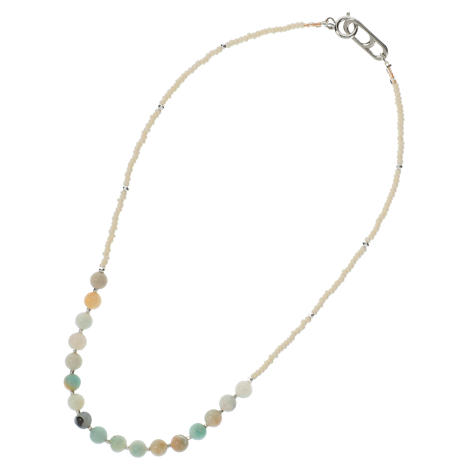 Joli＆Micare アマゾナイトローネックレス