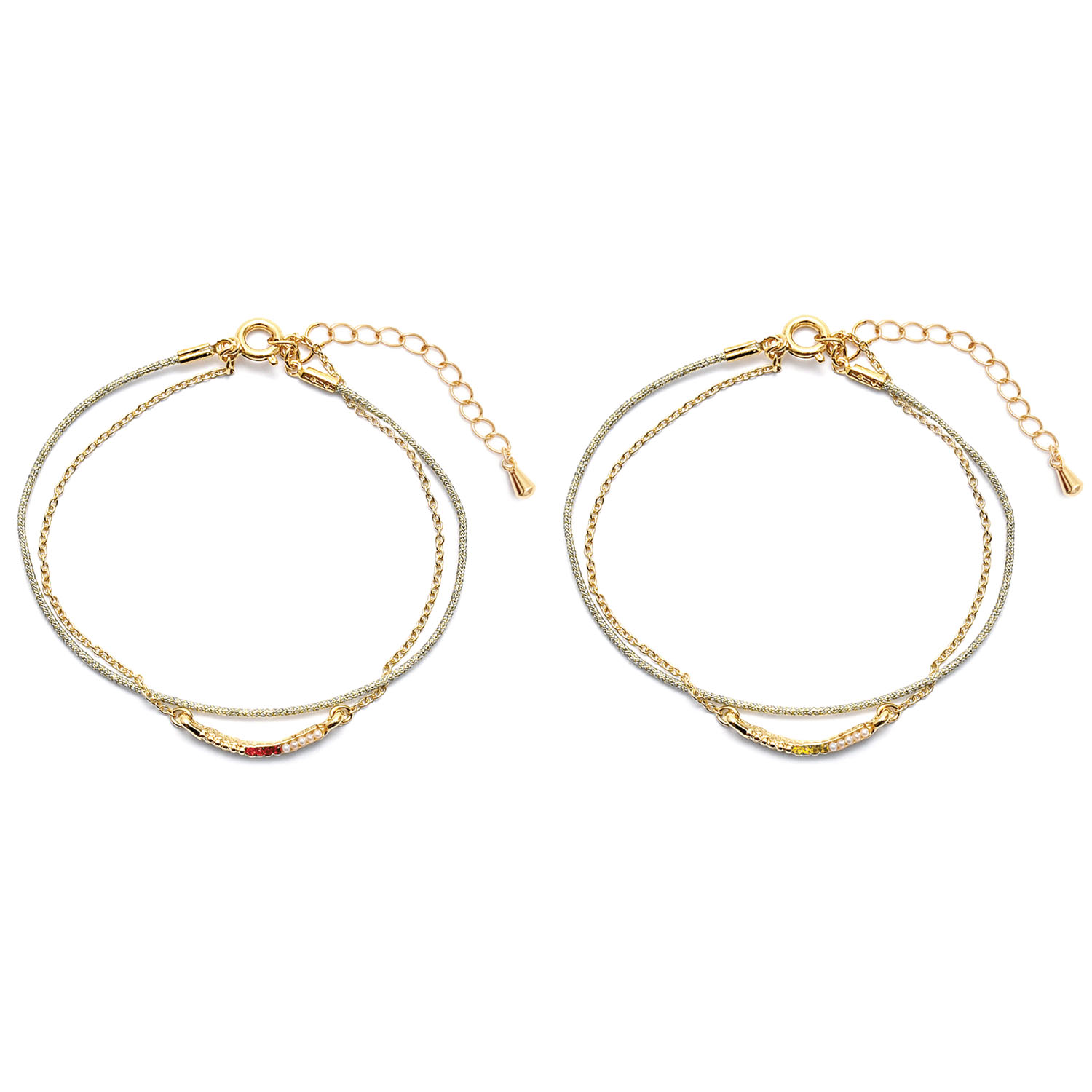 静電気ジュエリーチャームブレス