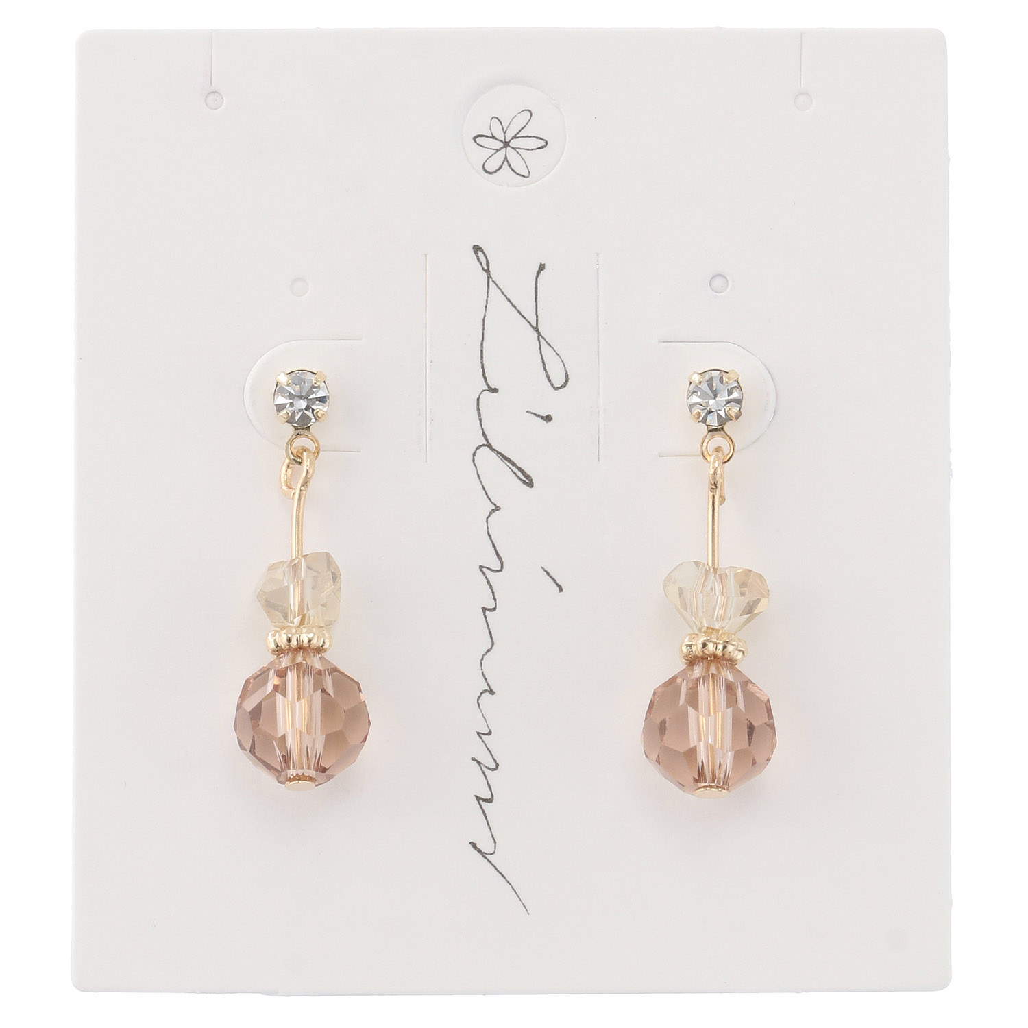 カットビーズピアス - 画像3