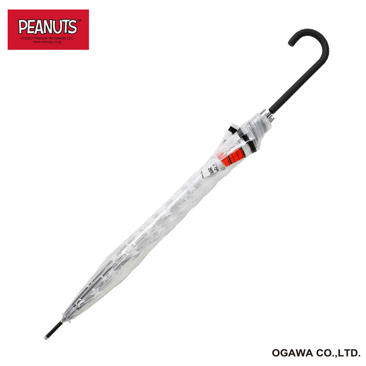 ピーナッツクリアアンブレラ スヌーピー／ ベーシックビーグル - 画像4