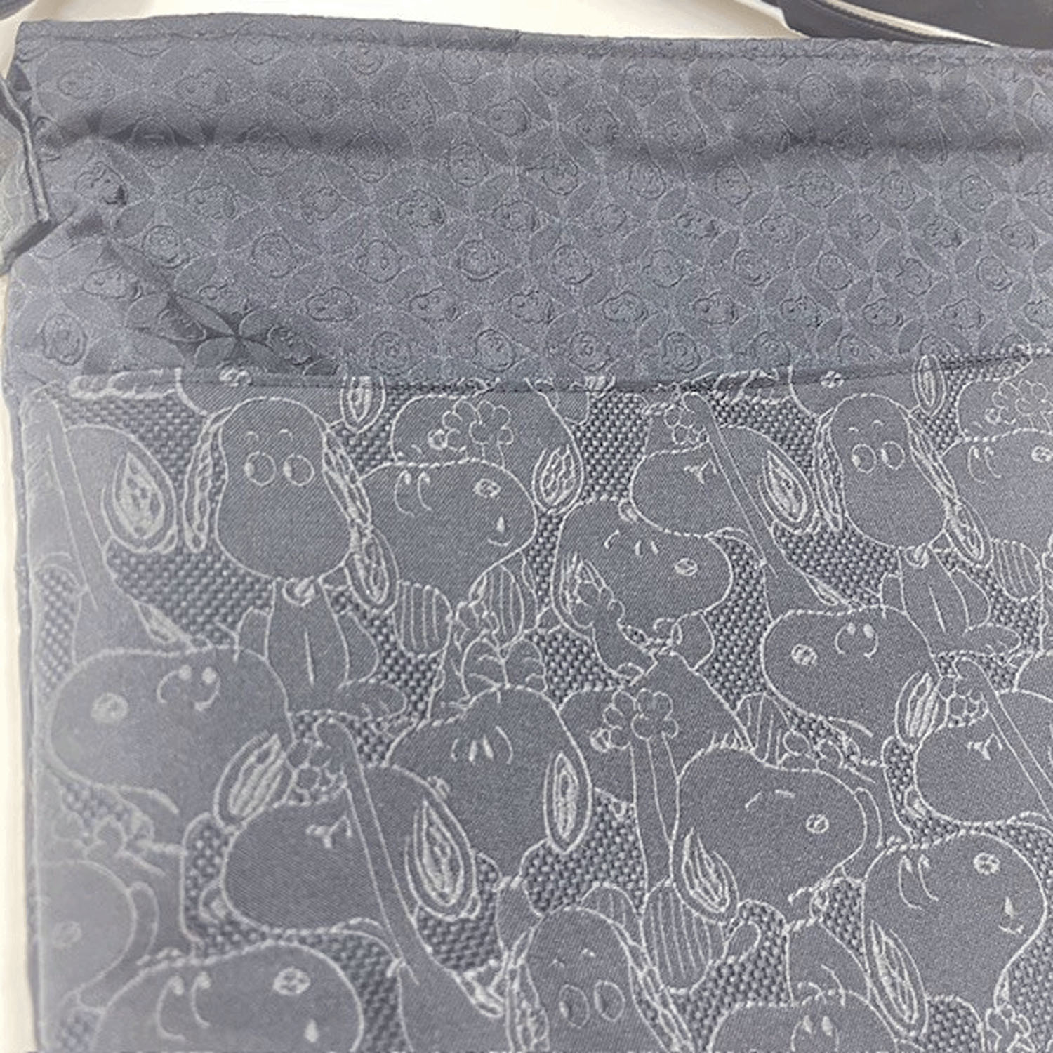 スヌーピー ショルダー ALL STYLE 西陣織シリーズ  ブラック - 画像3