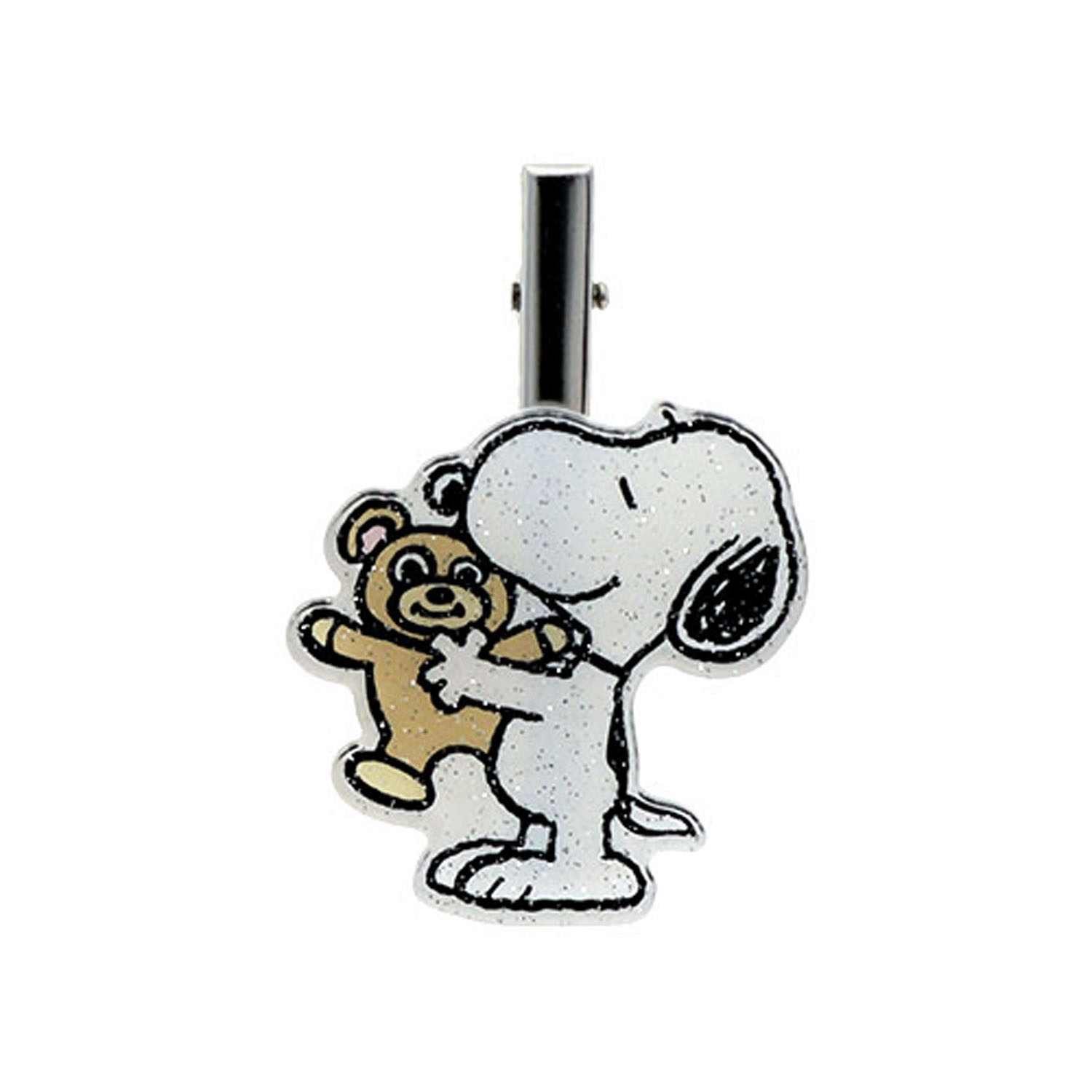 スヌーピー ダイカットキラキラクリップ PNPC4 くま - 画像2