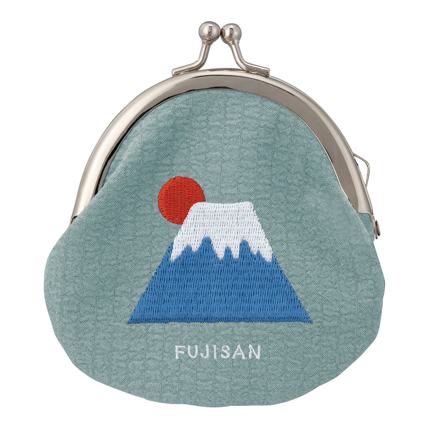 刺繍ガマグチ 富士山