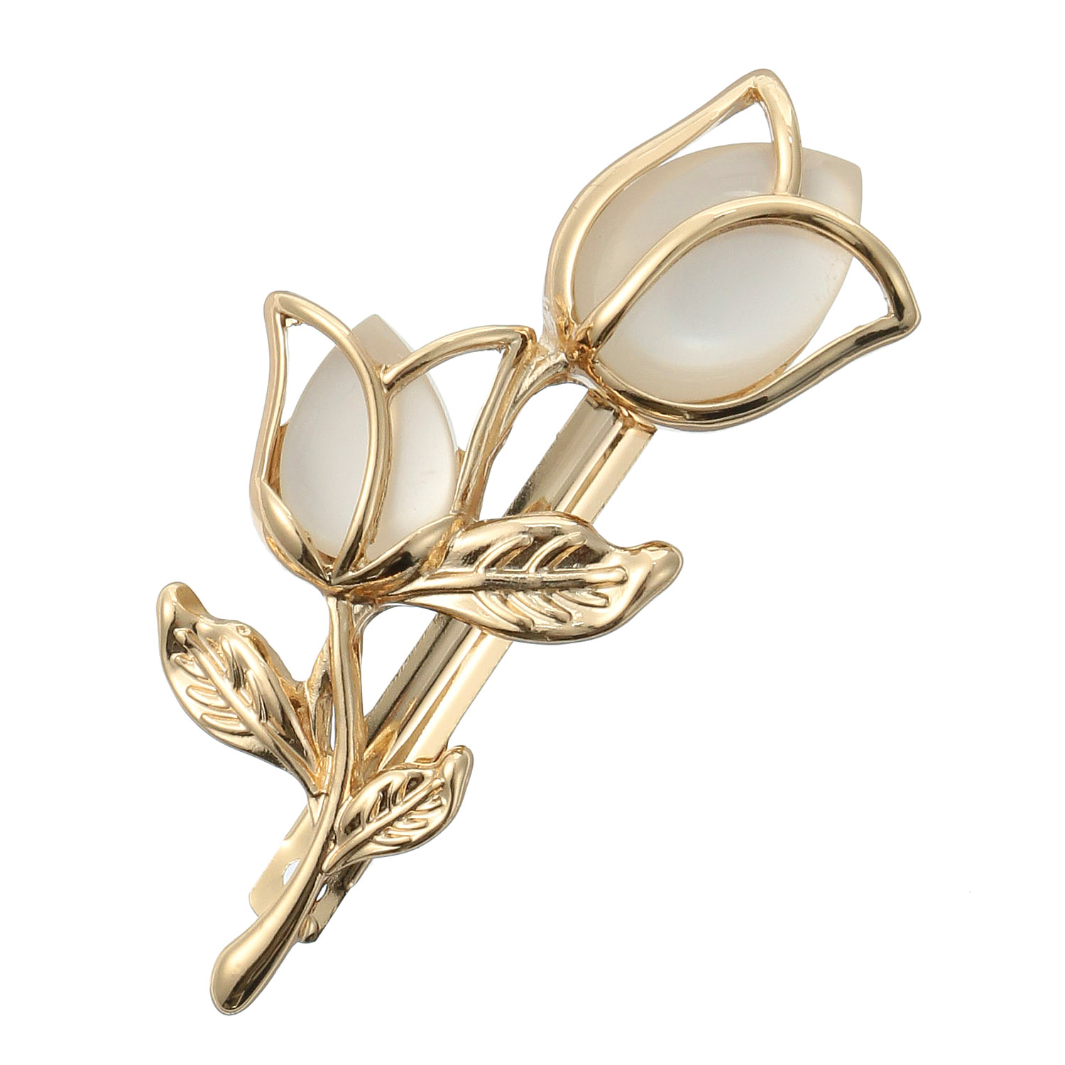 チューリップモチーフバレッタ