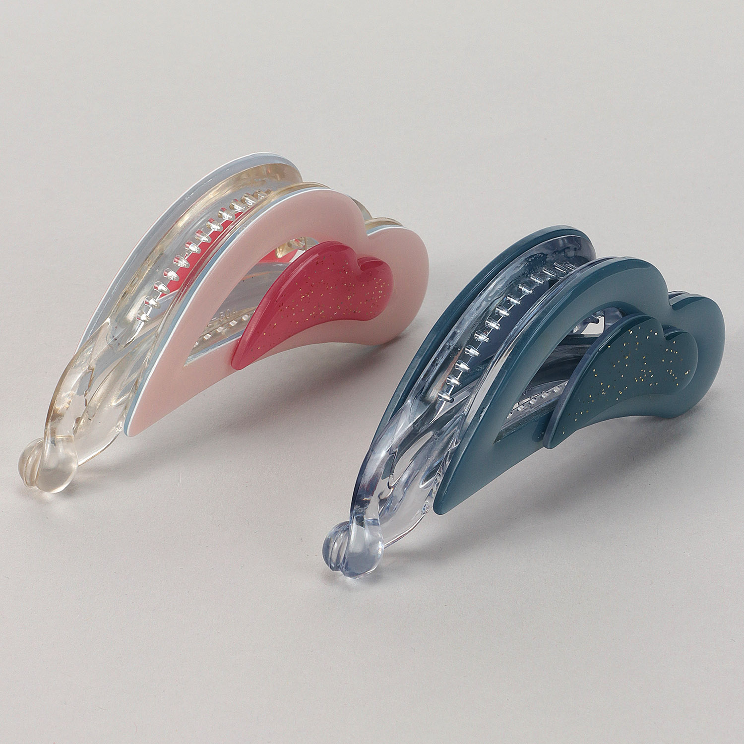 ハートバナナクリップ