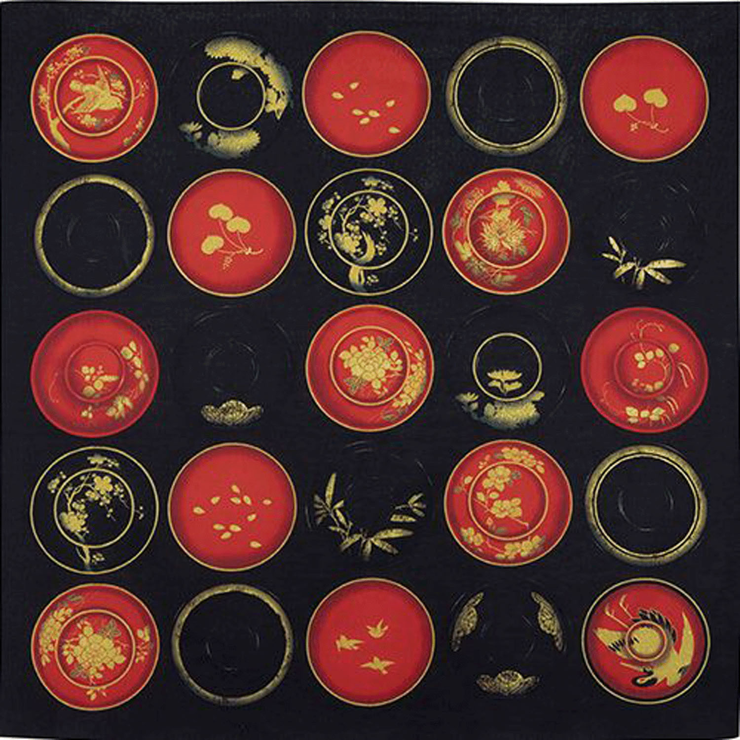 風呂敷120cm 雪月花  椀クロ