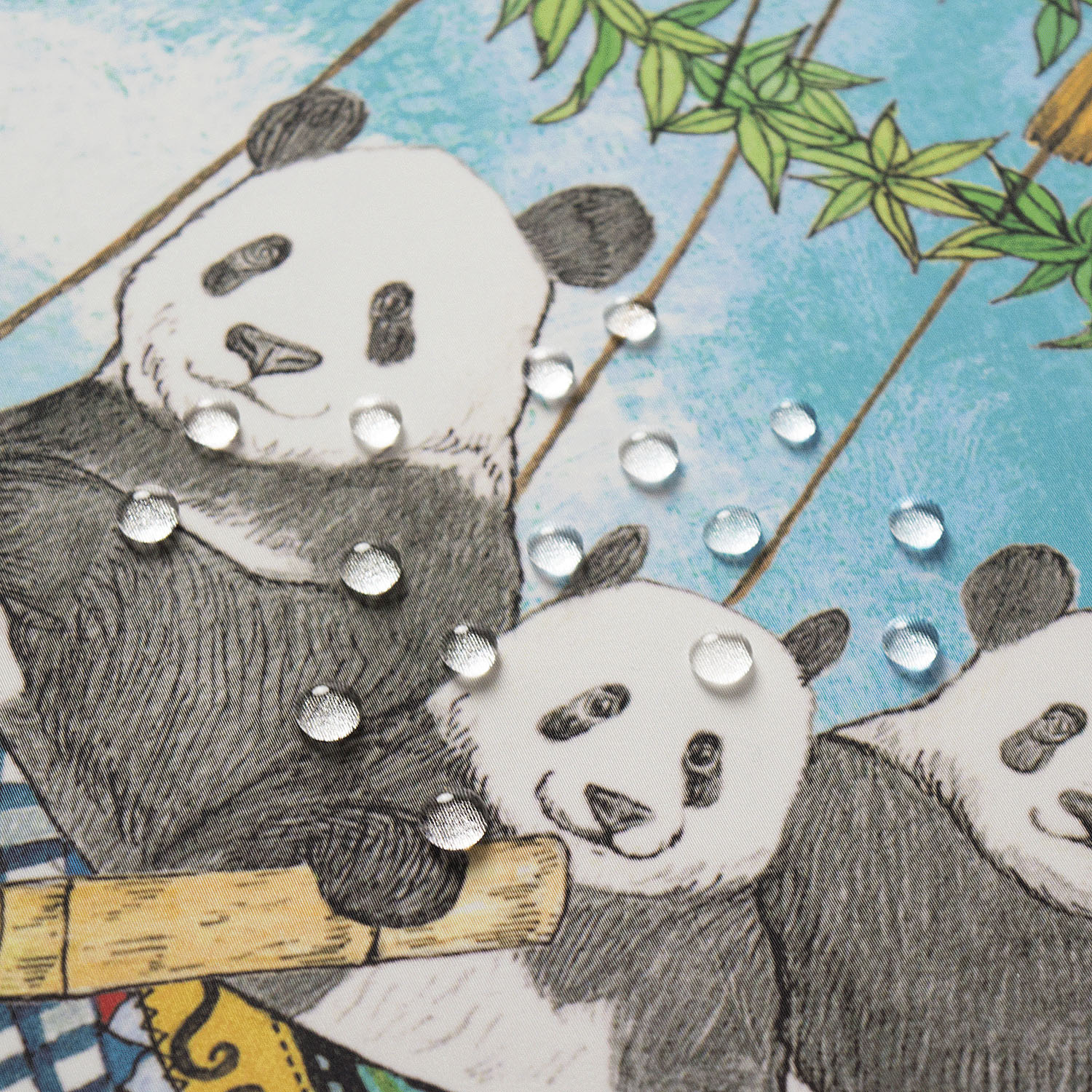 超撥水風呂敷ながれ パンダ - 画像3