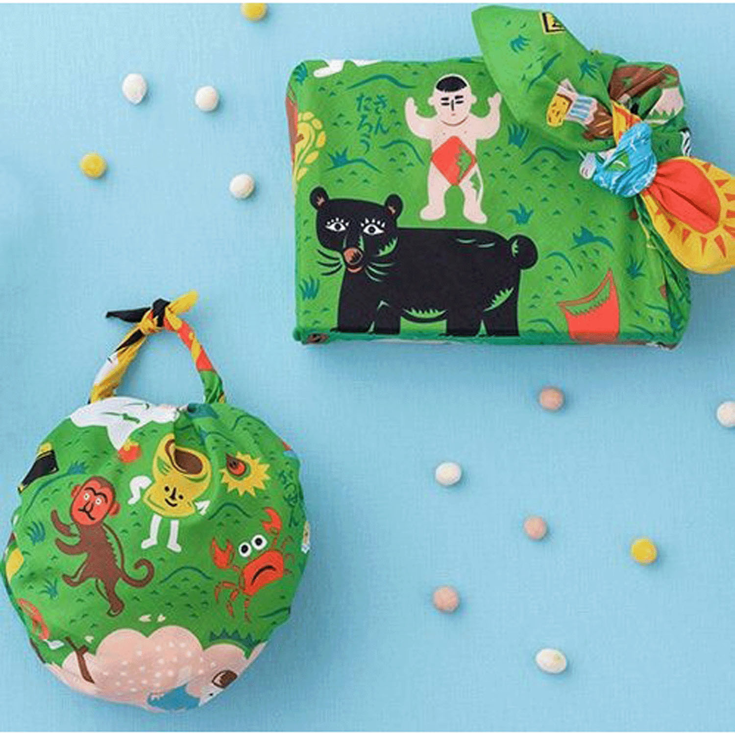 風呂敷70巾 コチャエむすび 日本昔話 - 画像9