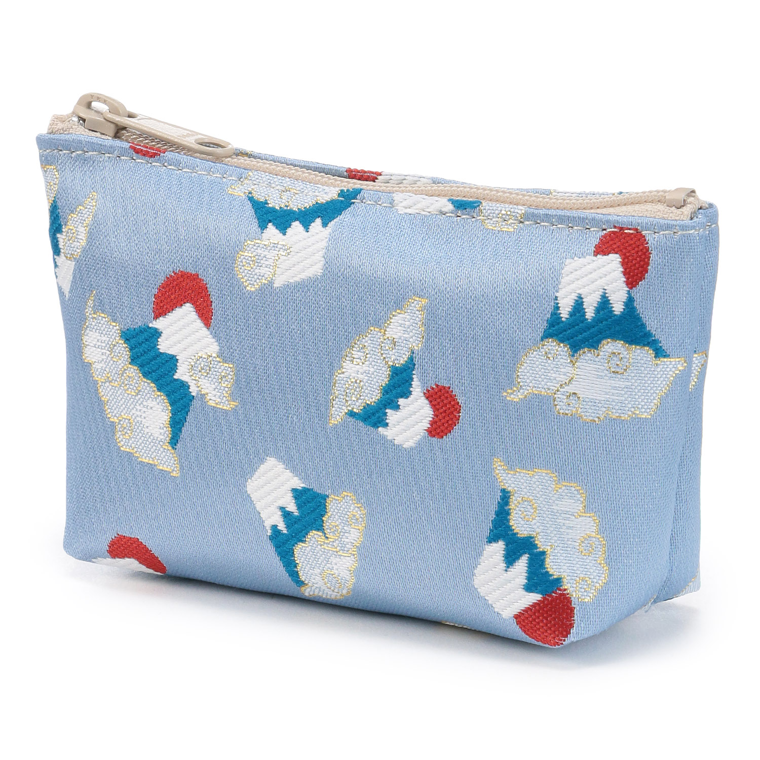 金襴ミニポーチ富士山