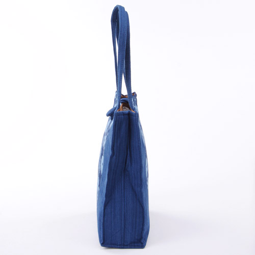 【柄アソート】藍染二本手 手提 - 画像3